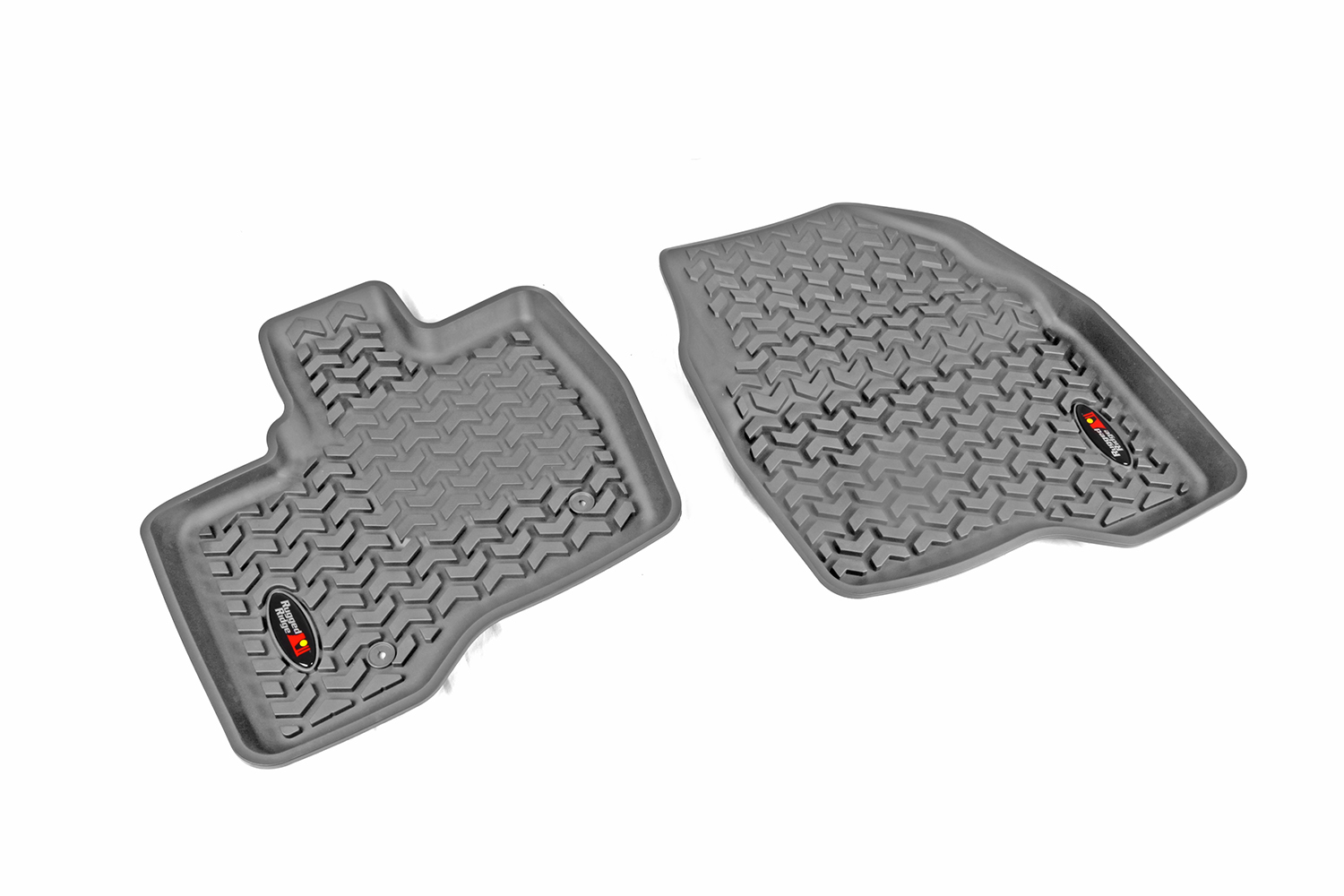 Floor Liners, Front, Gray; 11-14 Ford Explorer-84902.09