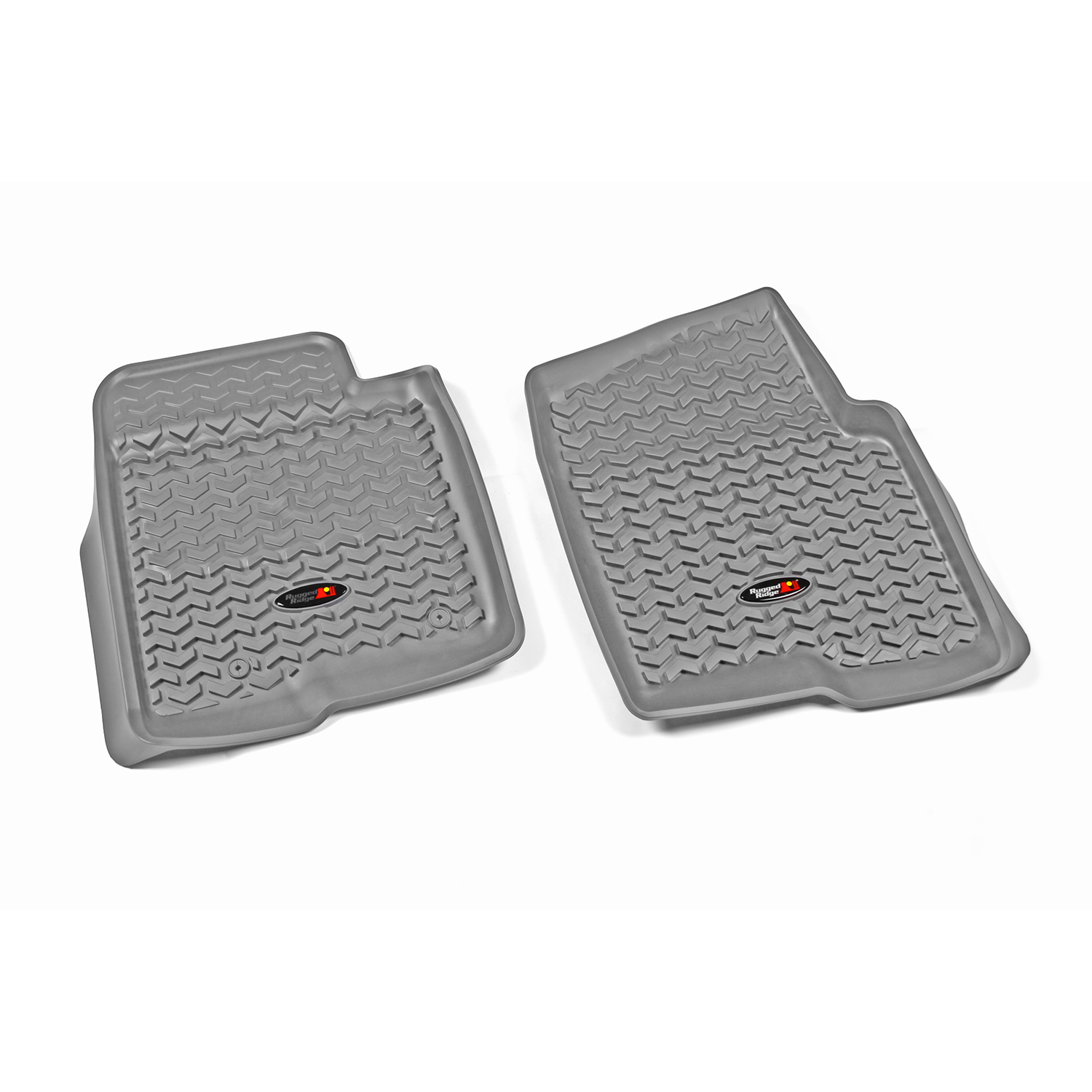Floor Liners, Front, Gray; 11-14 Ford F-150-84902.31