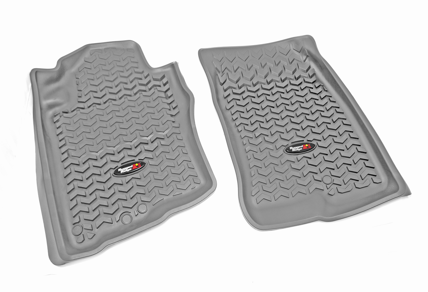 Floor Liners, Front, Gray; 05-12 Nissan Pathfinder/05-15 Xterra-84905.10