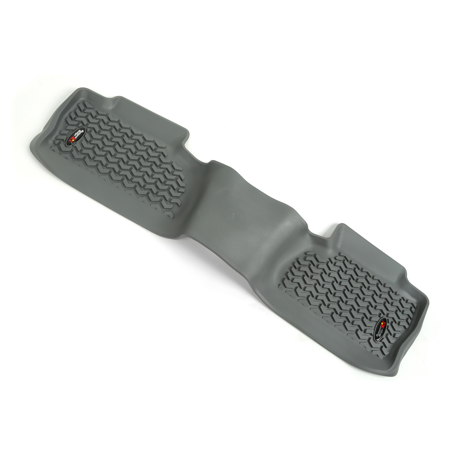 Floor Liners, Rear, Gray; 14-16 GM Crew/Double Cab-84951.14