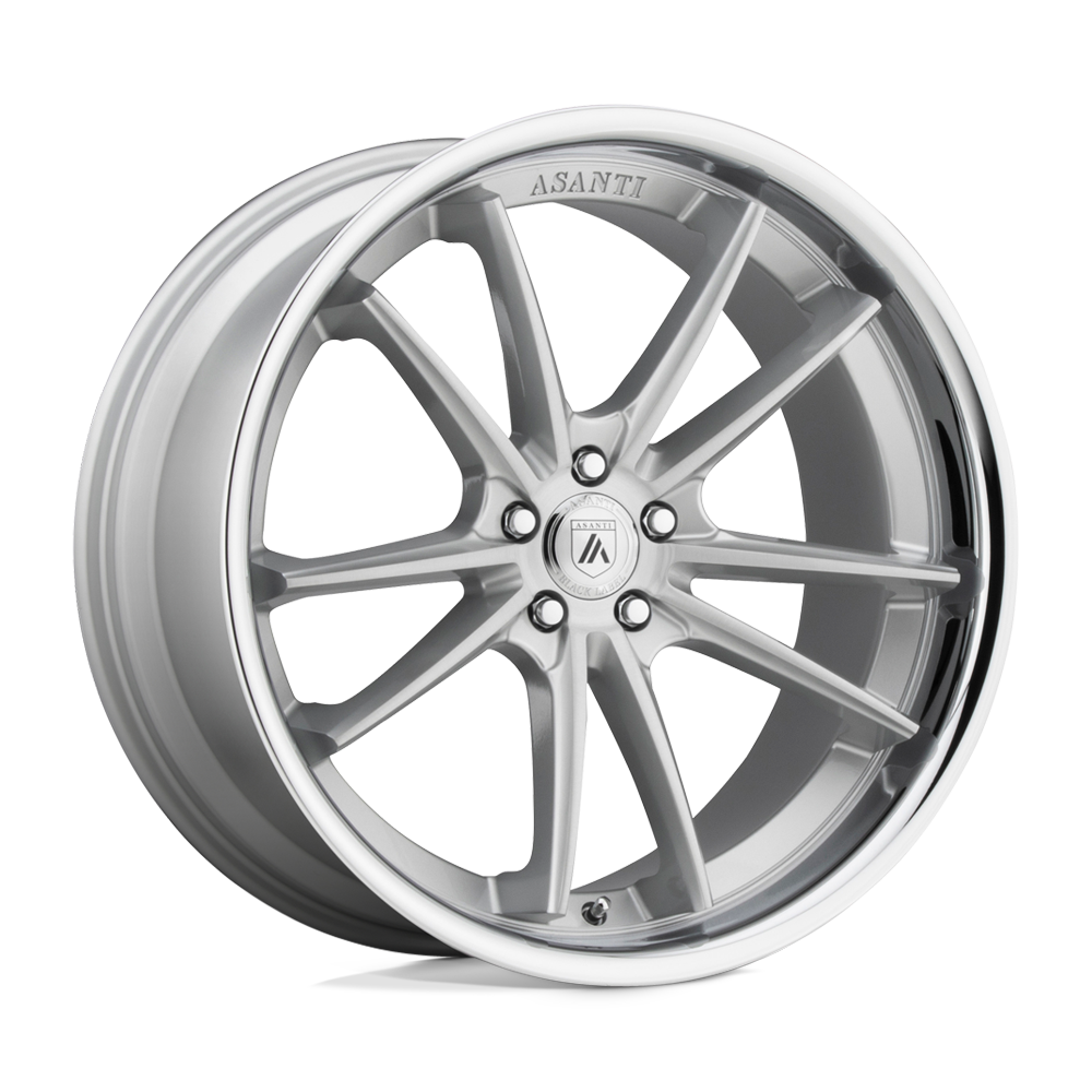 Asanti Black ABL-23 SIGMA 24X9 BRUSHED SILVER CHROME LIP 5X4.5 - ABL23-24901232SL Asanti Black ABL-23 SIGMA 24X9 BRUSHED SILVER CHROME LIP 5X4.5 - ABL23-24901232SL