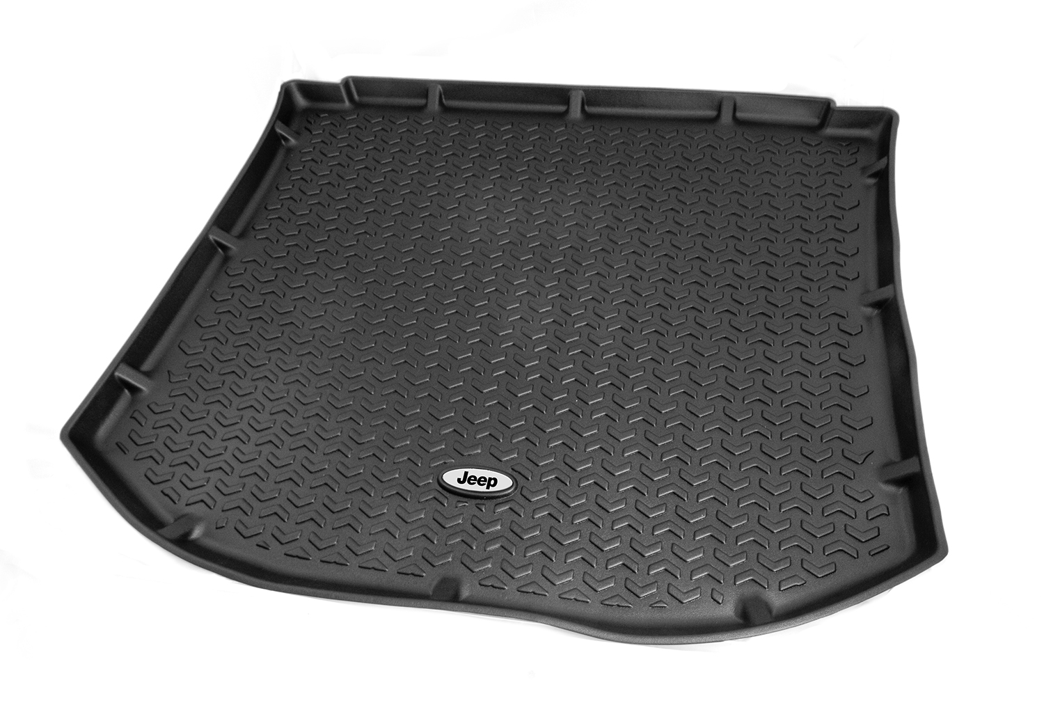 Cargo Liner, Black, Jeep Logo; 84-01 Jeep Cherokee XJ-DMC-12975.29