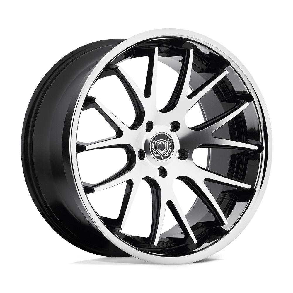 Asanti Black ABL-3 CASTOR 20X10 MACHINED FACE SS LIP BLANK - ABL3-20100015MS