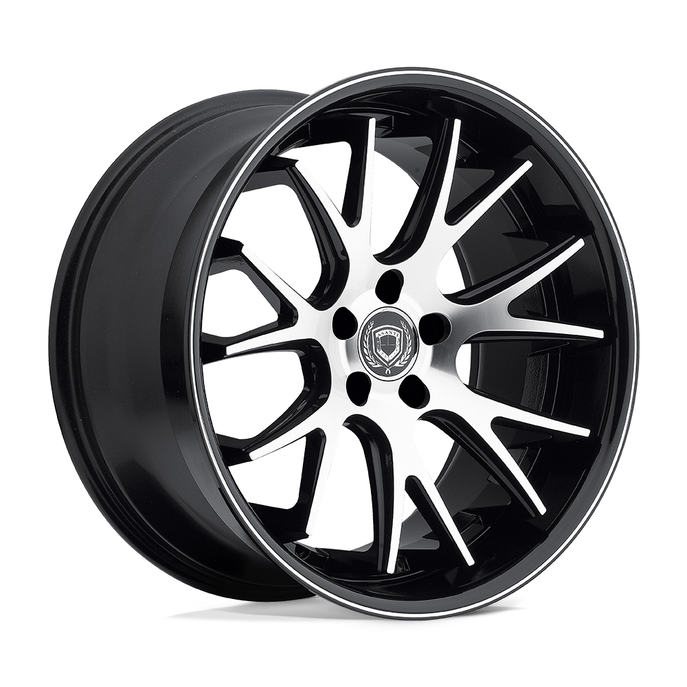 Asanti Black ABL-3 CASTOR 20X10 SILVER MACHINED WITH SS LIP 5X130 - ABL3-20103640SL Asanti Black ABL-3 CASTOR 20X10 SILVER MACHINED WITH SS LIP 5X130 - ABL3-20103640SL