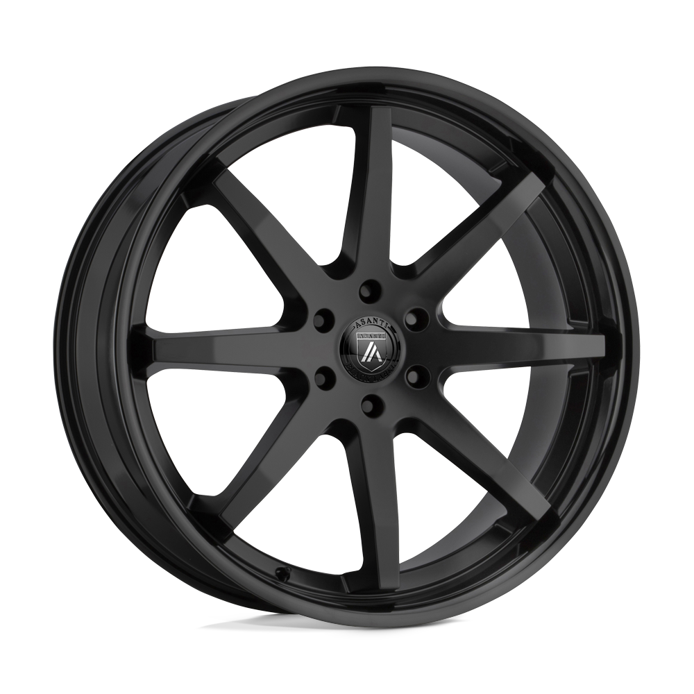 Asanti Black ABL-32 KAISER 22X9.5 SATIN BLACK GLOSS BLACK LIP 5X120 - ABL32-22952730 Asanti Black ABL-32 KAISER 22X9.5 SATIN BLACK GLOSS BLACK LIP 5X120 - ABL32-22952730