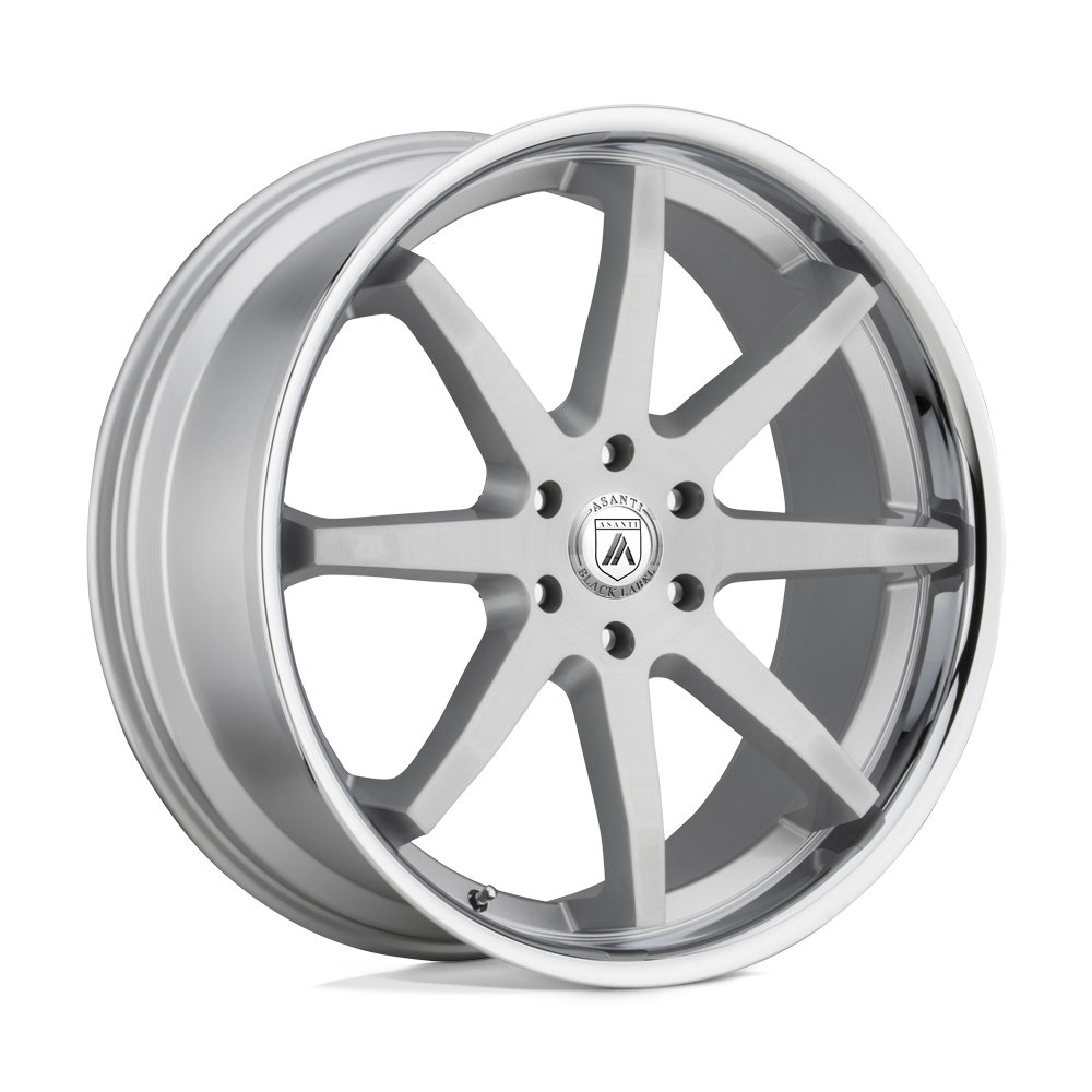 Asanti Black ABL-32 KAISER 20X9 BRUSHED SILVER CHROME LIP 5X5.0 - ABL32-29050430 Asanti Black ABL-32 KAISER 20X9 BRUSHED SILVER CHROME LIP 5X5.0 - ABL32-29050430