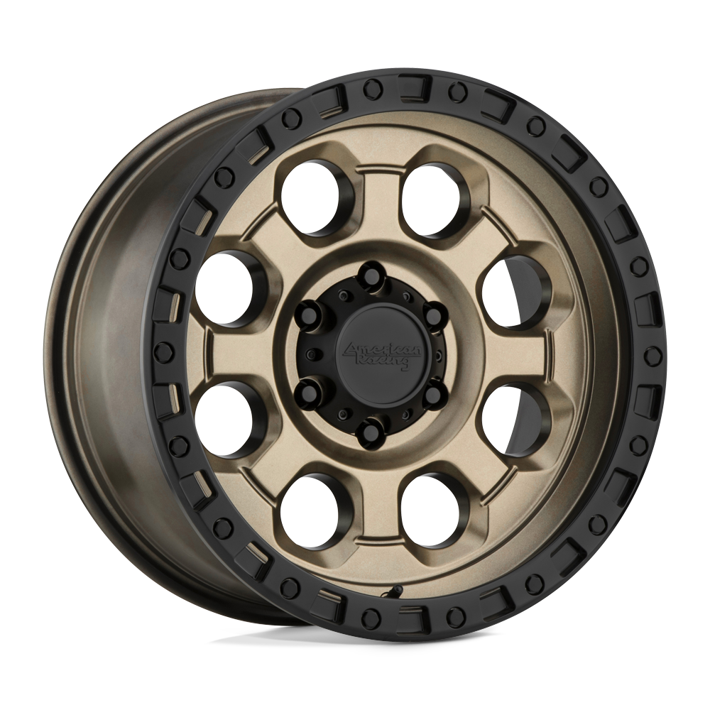 American Racing AR201 15X10 MATTE BRONZE BLACK LIP 6X5.5 - AR20151068644N
