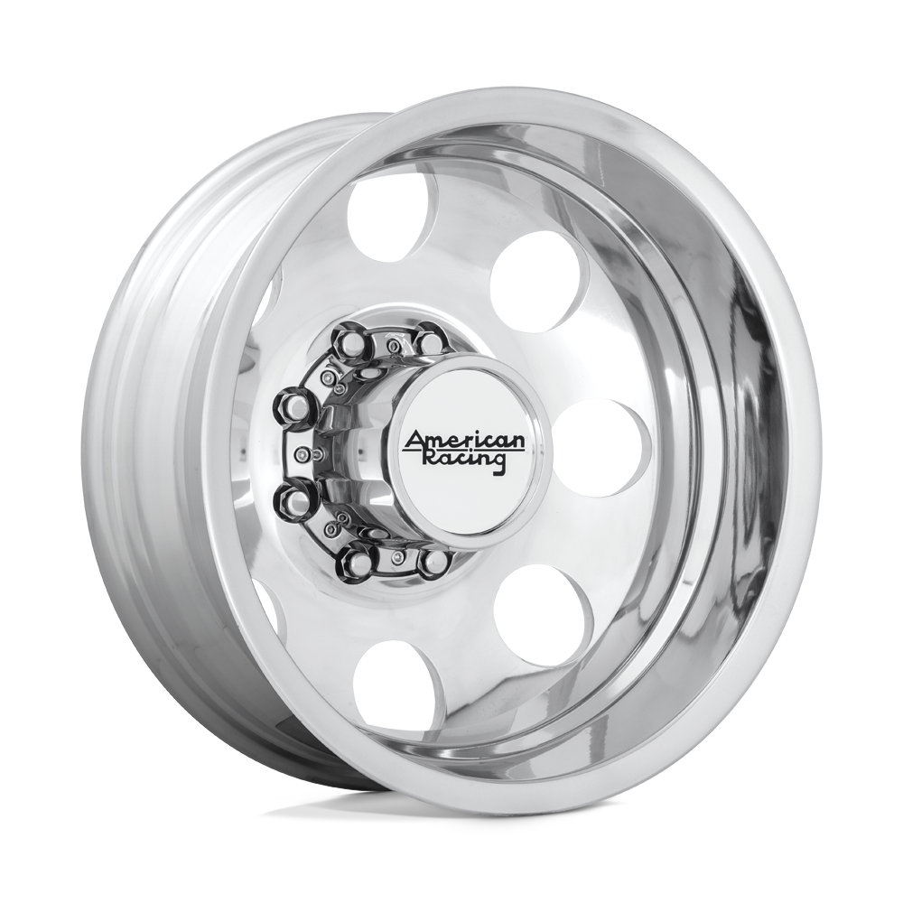 American Racing AR204 BAJA DUALLY 16X6 POLISHED - REAR 8X6.5 - AR204660801134N