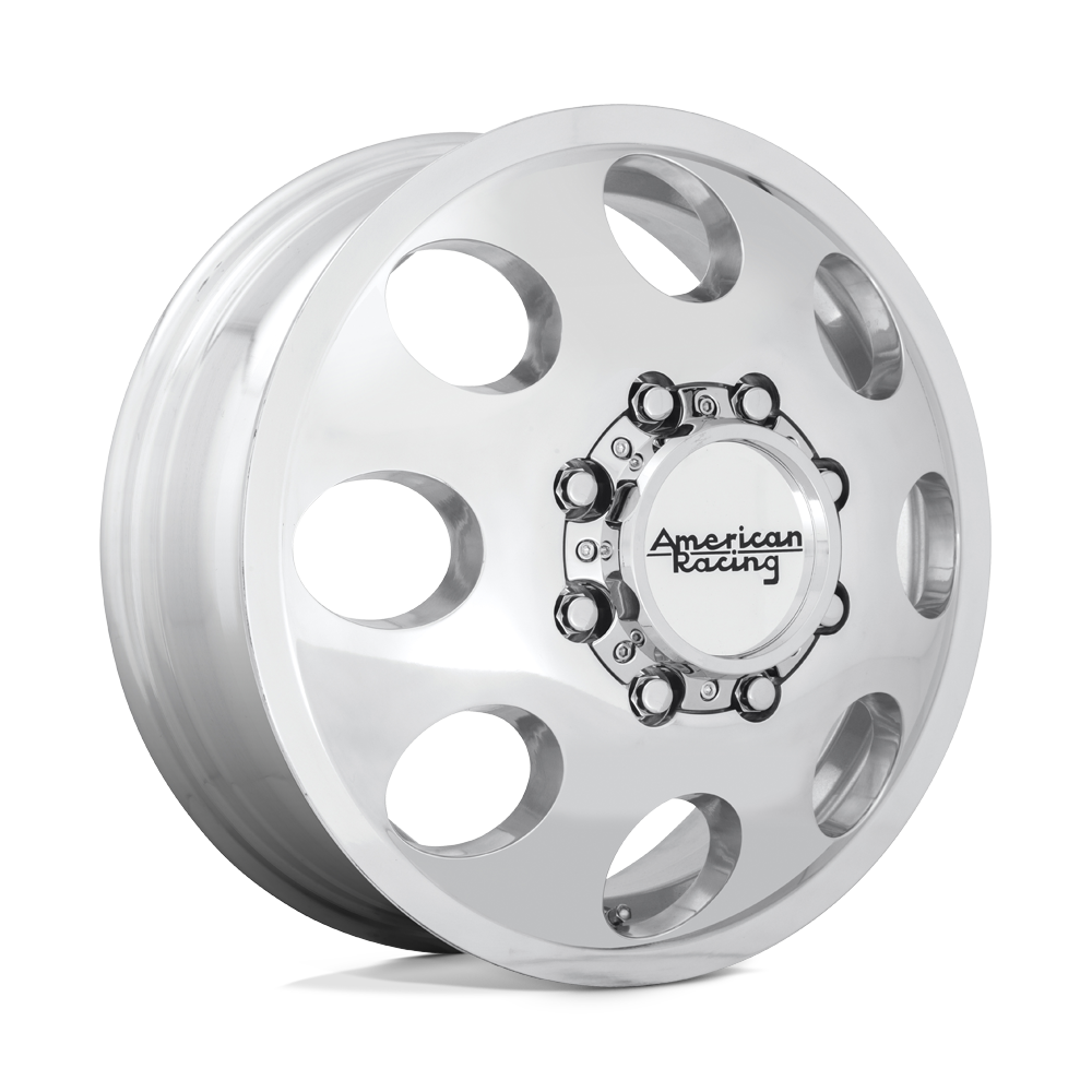 American Racing AR204 BAJA DUALLY 17X6 POLISHED - FRONT 8X6.5 - AR204760901111
