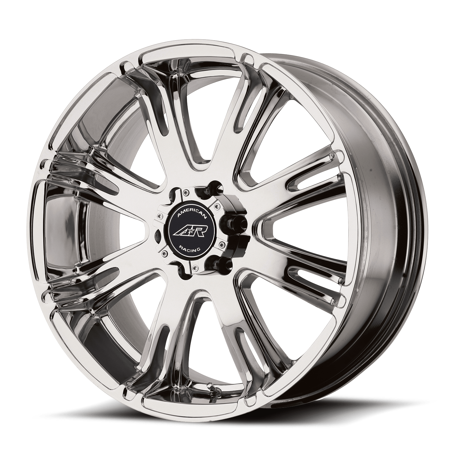 American Racing AR708 17X8.5 MATTE BLACK MACHINED 8X170 - AR70878587520