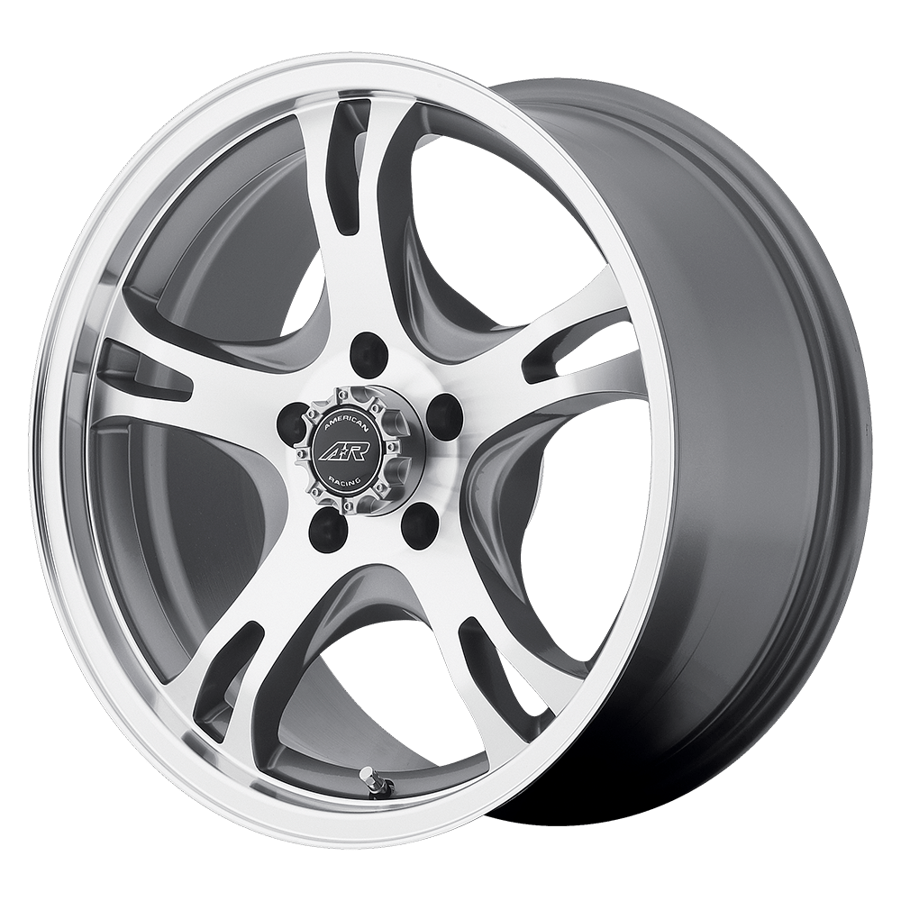 American Racing AR898 16X8 DARK SILVER MACHINED 5X4.5 - AR89868012400 American Racing AR898 16X8 DARK SILVER MACHINED 5X4.5 - AR89868012400