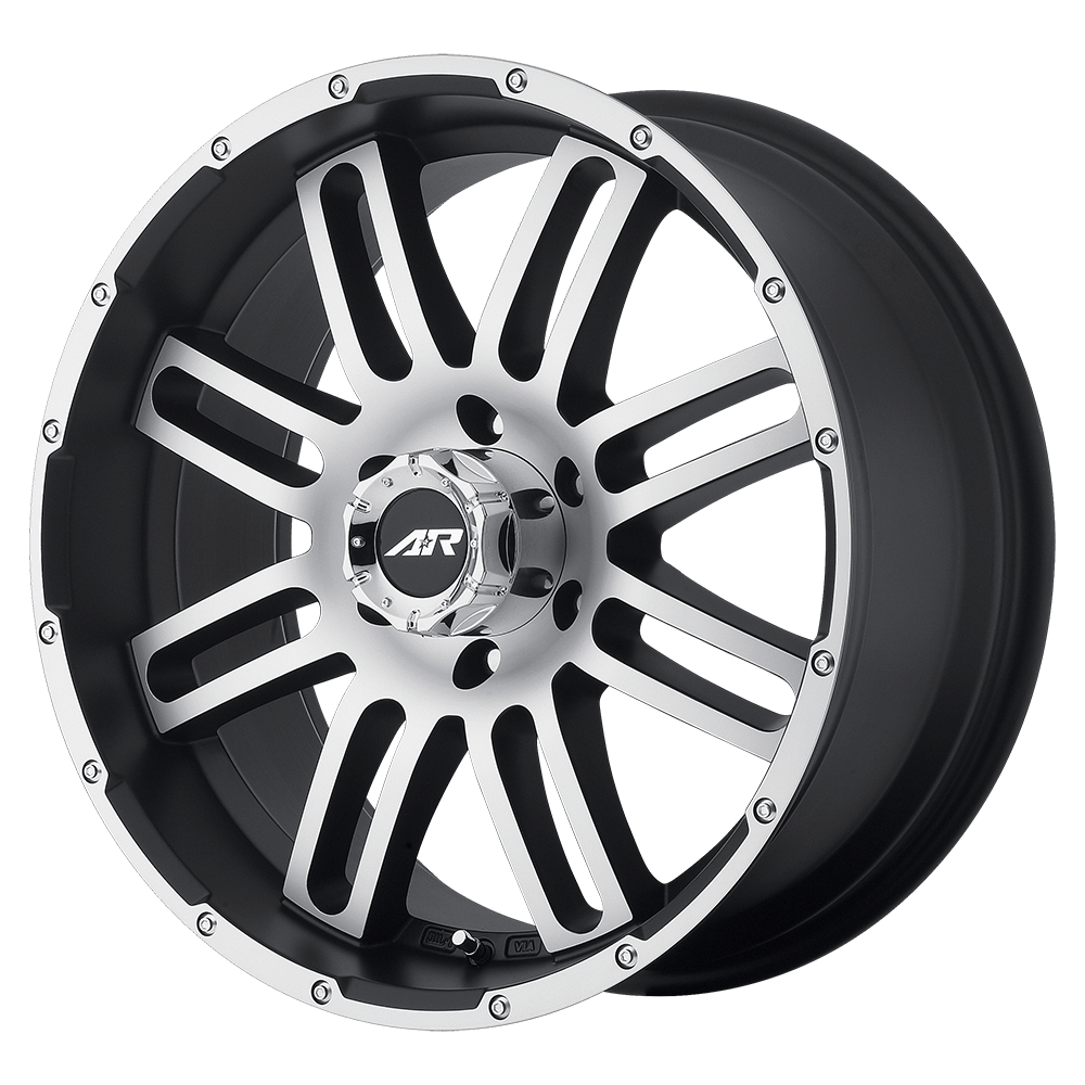 American Racing AR901 20X9 SATIN BLACK MACHINED 8X170 - AR90129087500