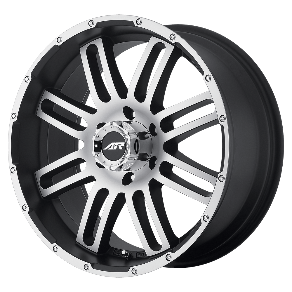 American Racing AR901 17X8.5 SATIN BLACK MACHINED 5X150 - AR90178558520