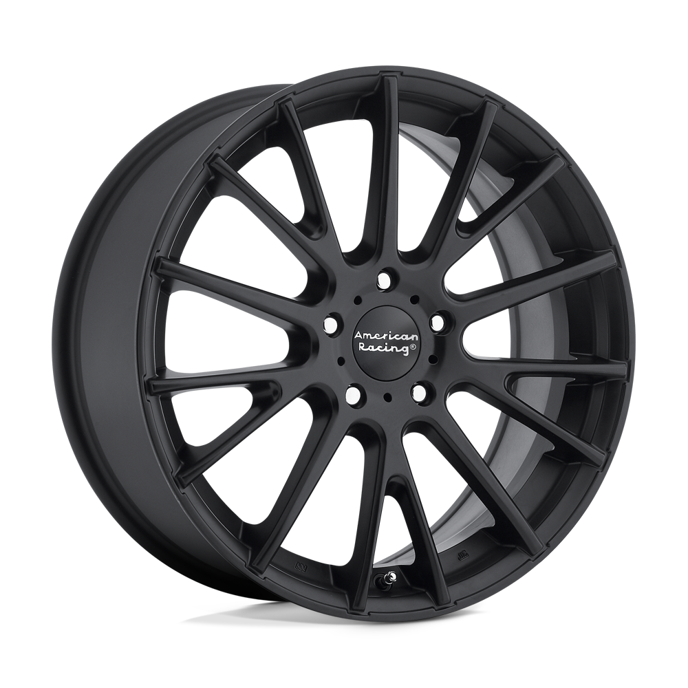 American Racing AR904 18X8 SATIN BLACK 5X4.5 - AR90488012745