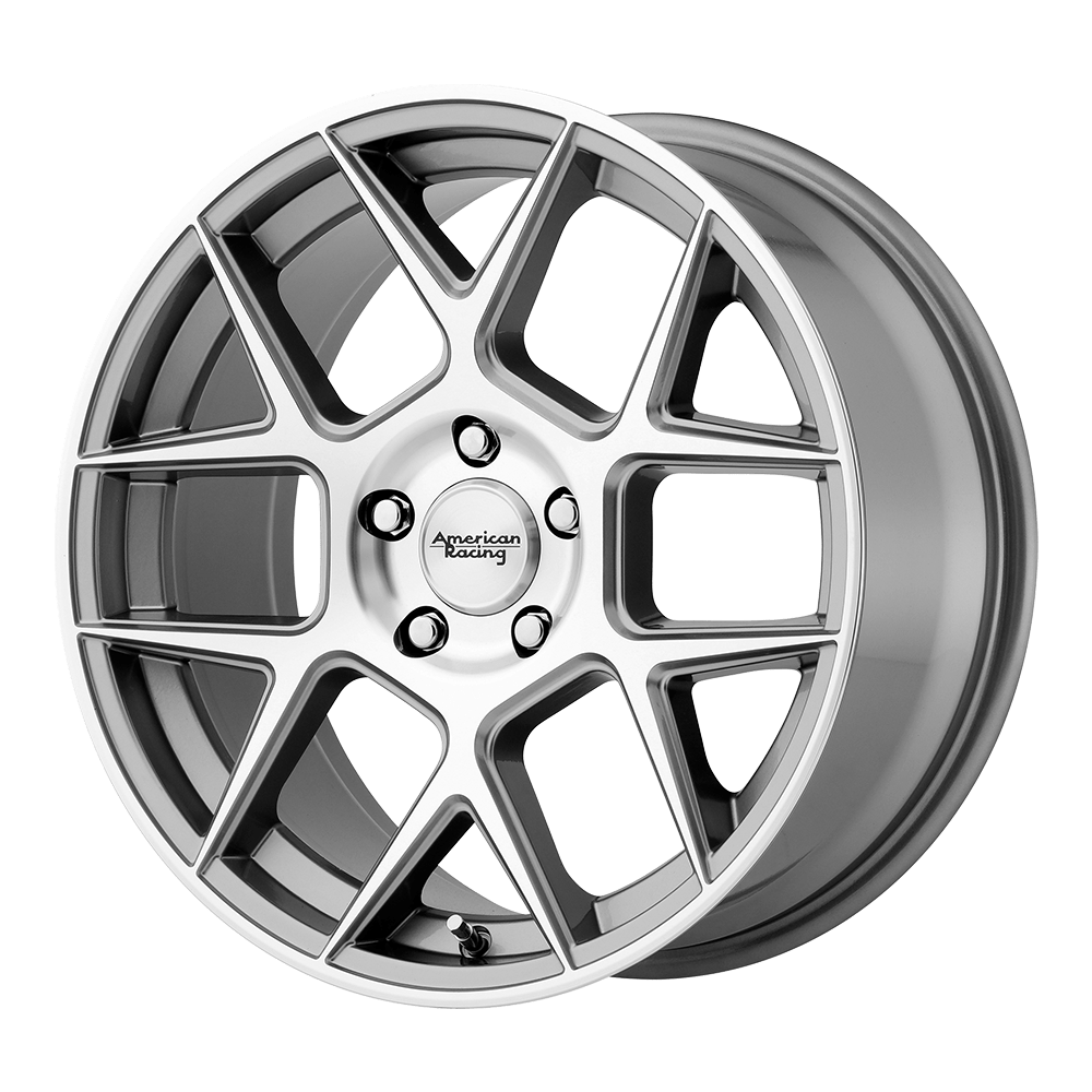 American Racing AR913 APEX 20X10 GUN METAL MACHINED FACE 5X120 - AR91321052440