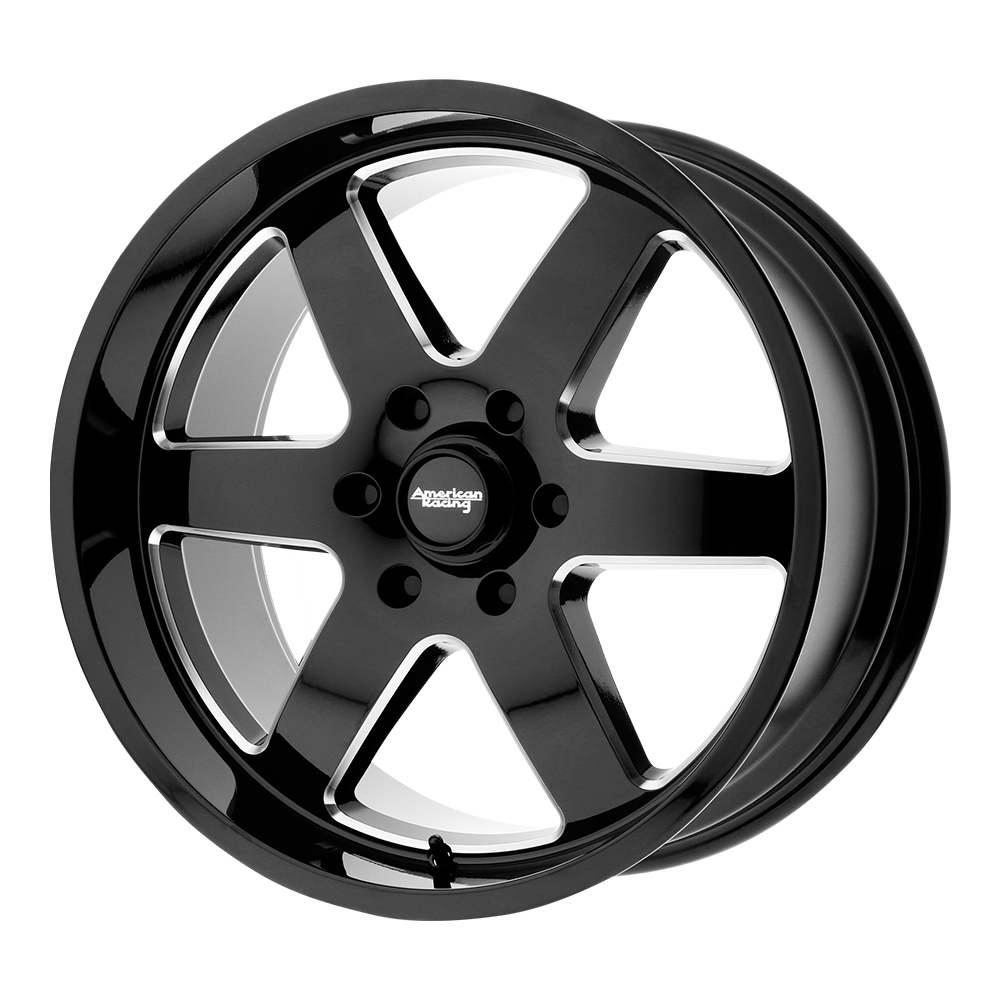 American Racing AR926 PATROL 20X9 GLOSS BLACK MILLED 8X180 - AR92629088312