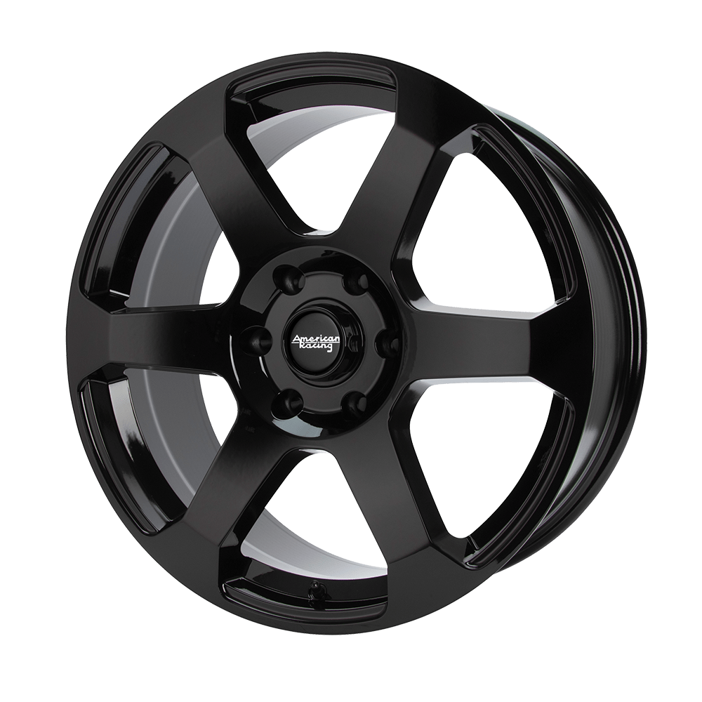 American Racing AR931 18X8.5 GLOSS BLACK 6X132 - AR93188572330
