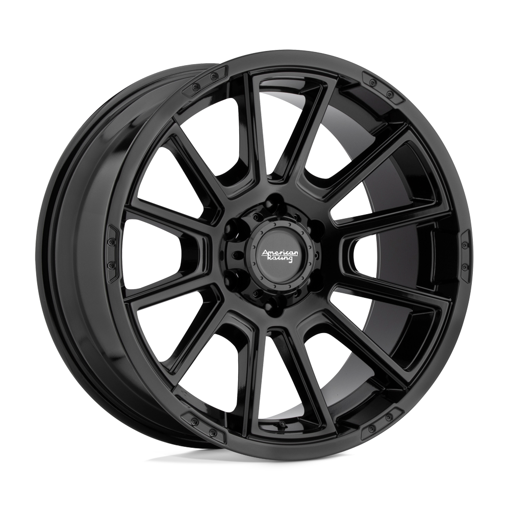American Racing AR933 INTAKE 20X9 GLOSS BLACK 6X4.5 - AR93329064318