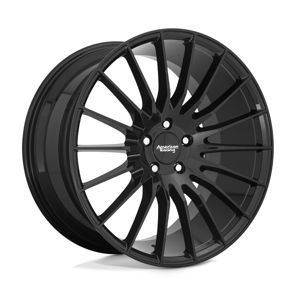 American Racing AR934 FASTLANE 18X8 GLOSS BLACK 5X4.5 - AR93488012338