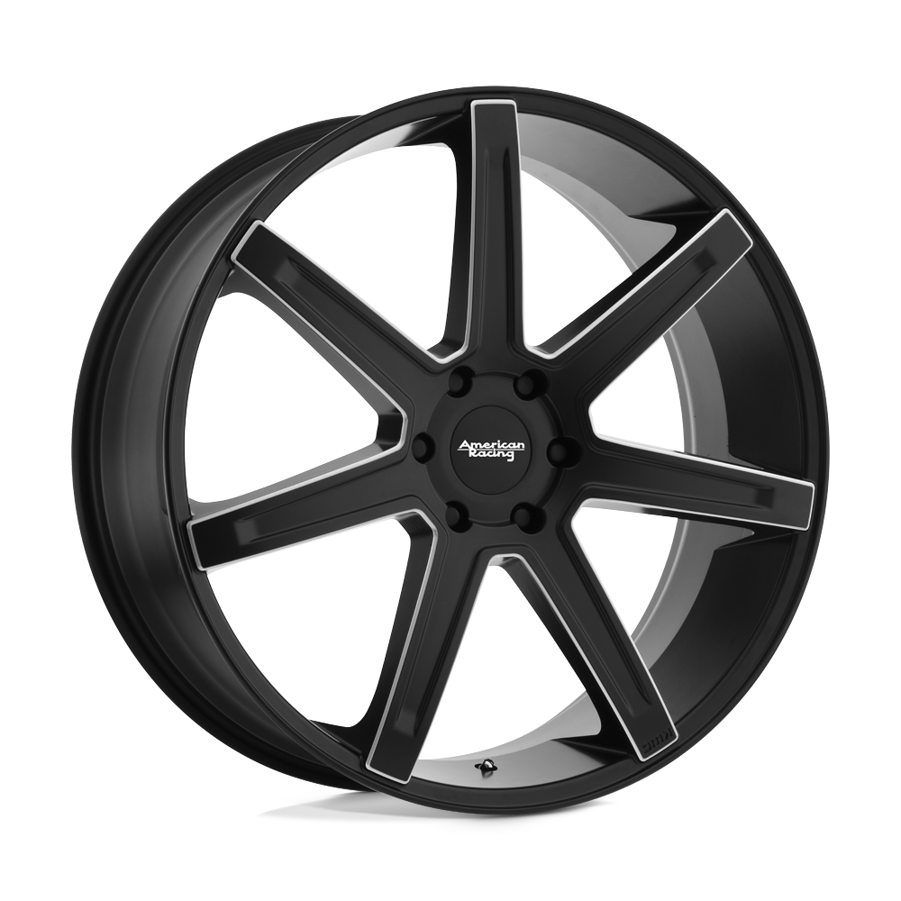 American Racing AR938 REVERT 20X9 SATIN BLACK MILLED 6X5.5 - AR93829068935