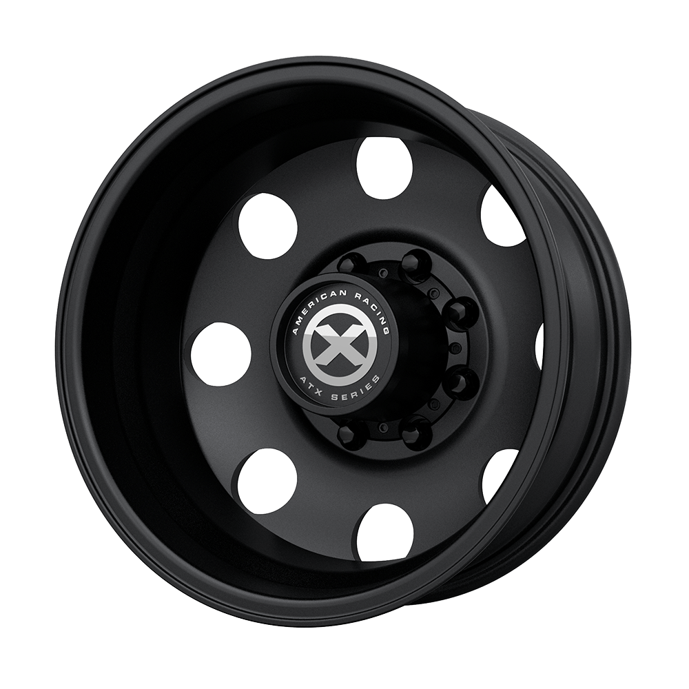 ATX Series AX204 BAJA DUALLY 16X6 SATIN BLACK - REAR 8X6.5 - AX204660807134N