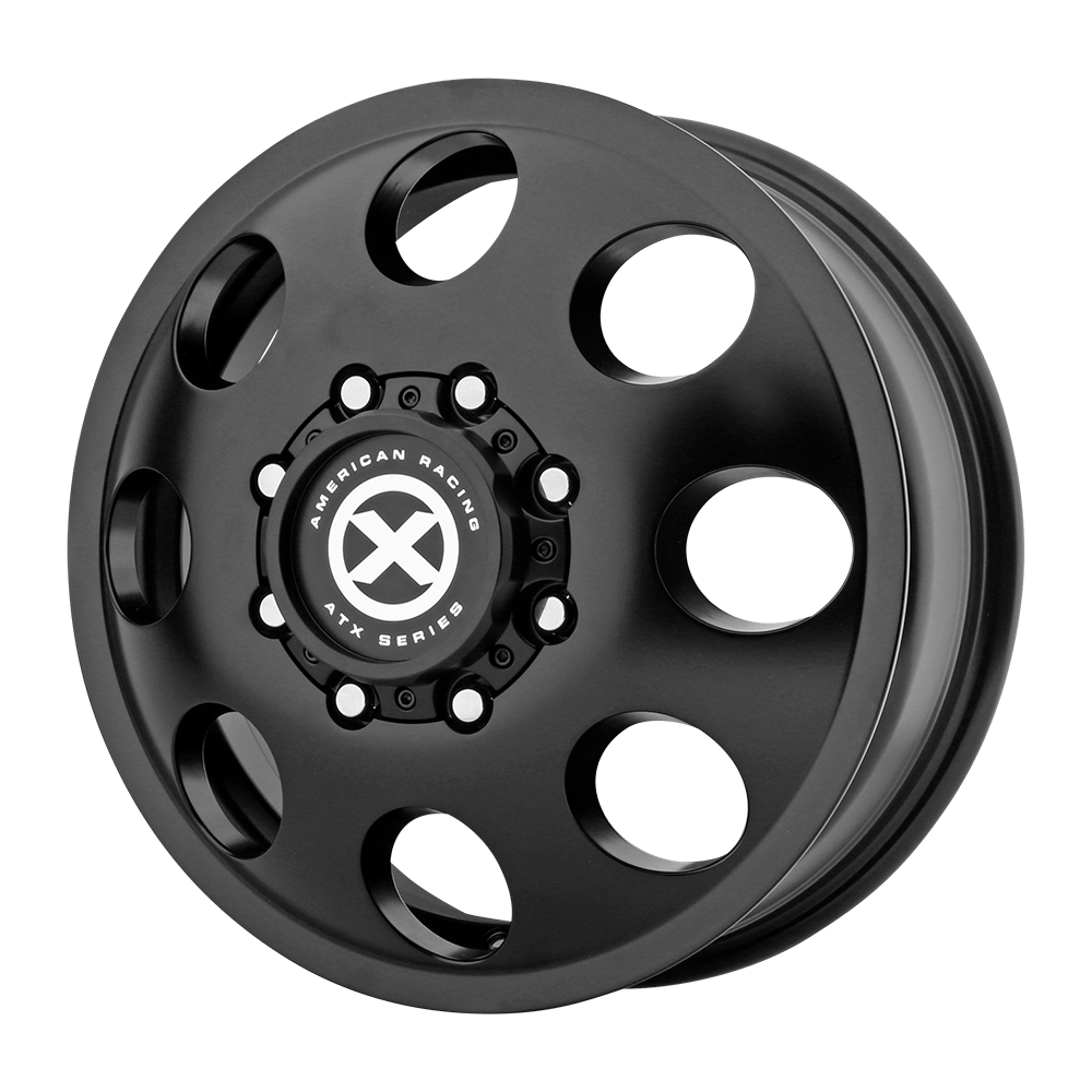 ATX Series AX204 BAJA DUALLY 17X6.5 SATIN BLACK - FRONT 8X210 - AX204765897111