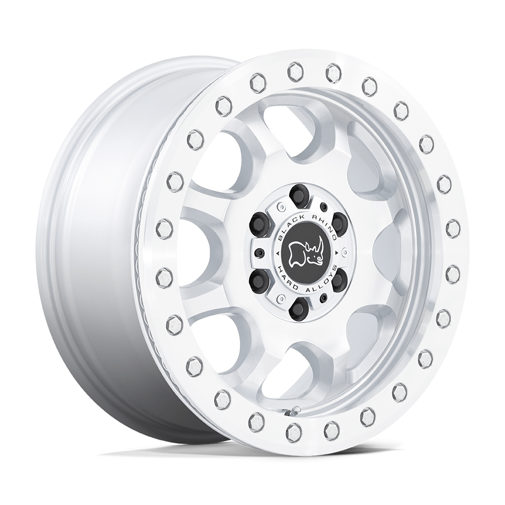Black Rhino VENTURE BEADLOCK 17X8 GLOSS SILVER WITH MACHINED FACE 6X130 - 1780VTR386130S84 Black Rhino VENTURE BEADLOCK 17X8 GLOSS SILVER WITH MACHINED FACE 6X130 - 1780VTR386130S84