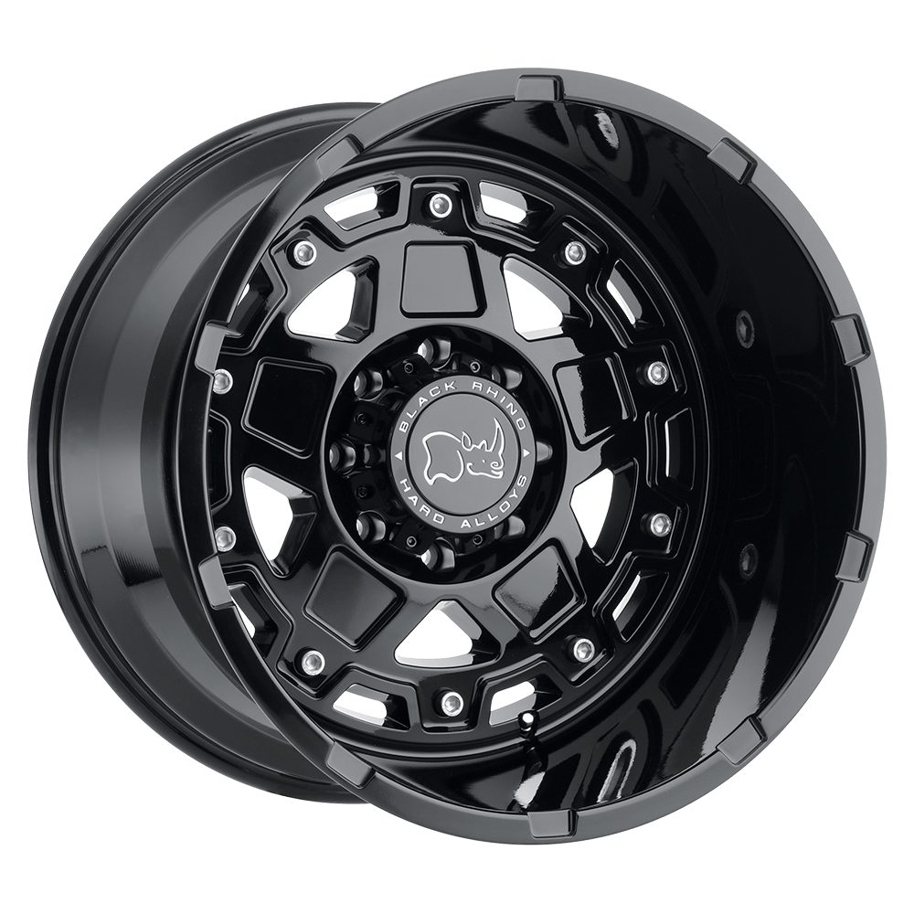 Black Rhino COMBAT 20X14 GLOSS BLACK 6X5.5 - 2014CBT-66140B12
