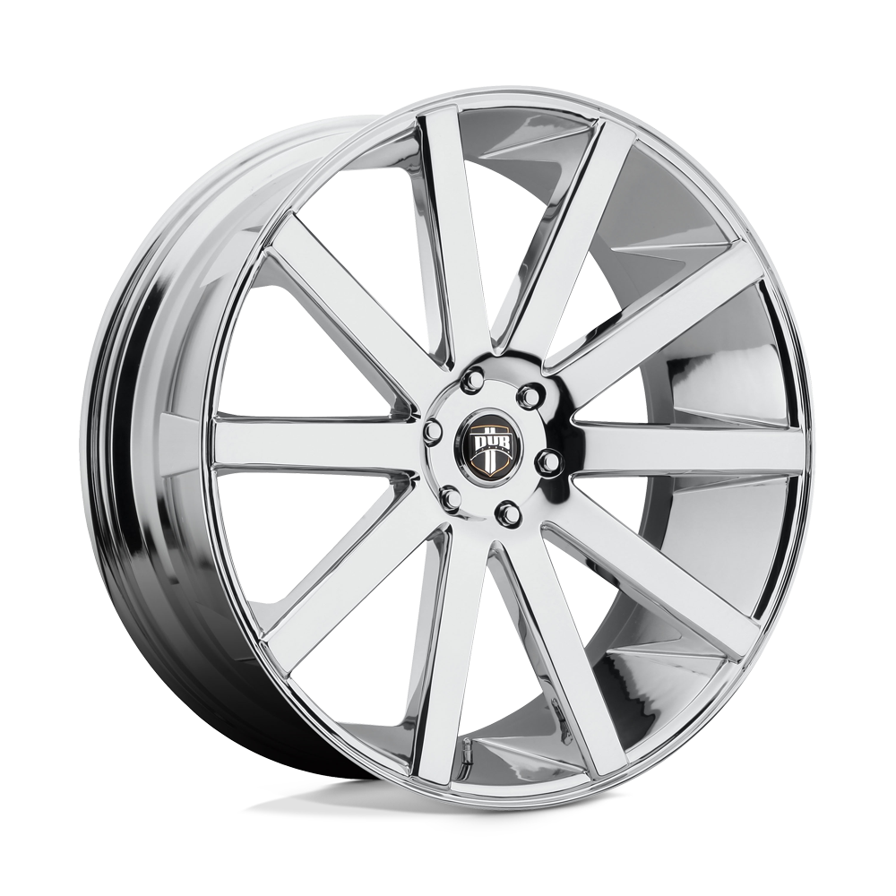 DUB 1PC S120 SHOT CALLA 28X10 CHROME PLATED 6X135 - S120280089+30