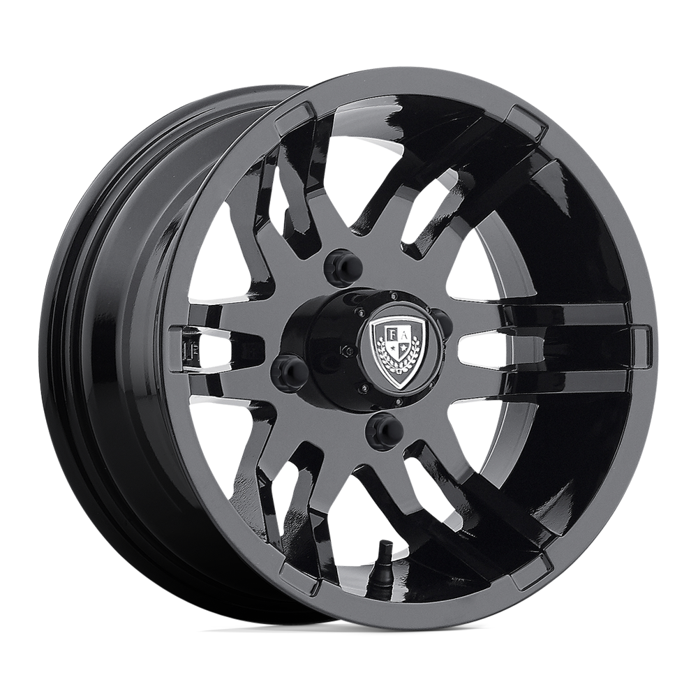 Fairway Alloys FA139 FLEX 12X6 GLOSS BLACK 4X4.0 - FA-139-B Fairway Alloys FA139 FLEX 12X6 GLOSS BLACK 4X4.0 - FA-139-B