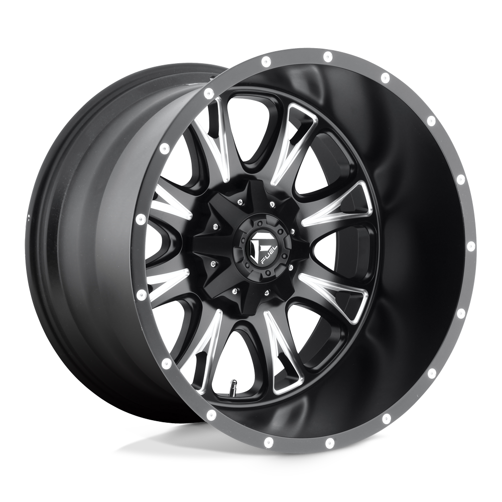 Fuel 1PC D513 THROTTLE 22X14 MATTE BLACK MILLED 6X135/5.5 - D51322409845 Fuel 1PC D513 THROTTLE 22X14 MATTE BLACK MILLED 6X135/5.5 - D51322409845