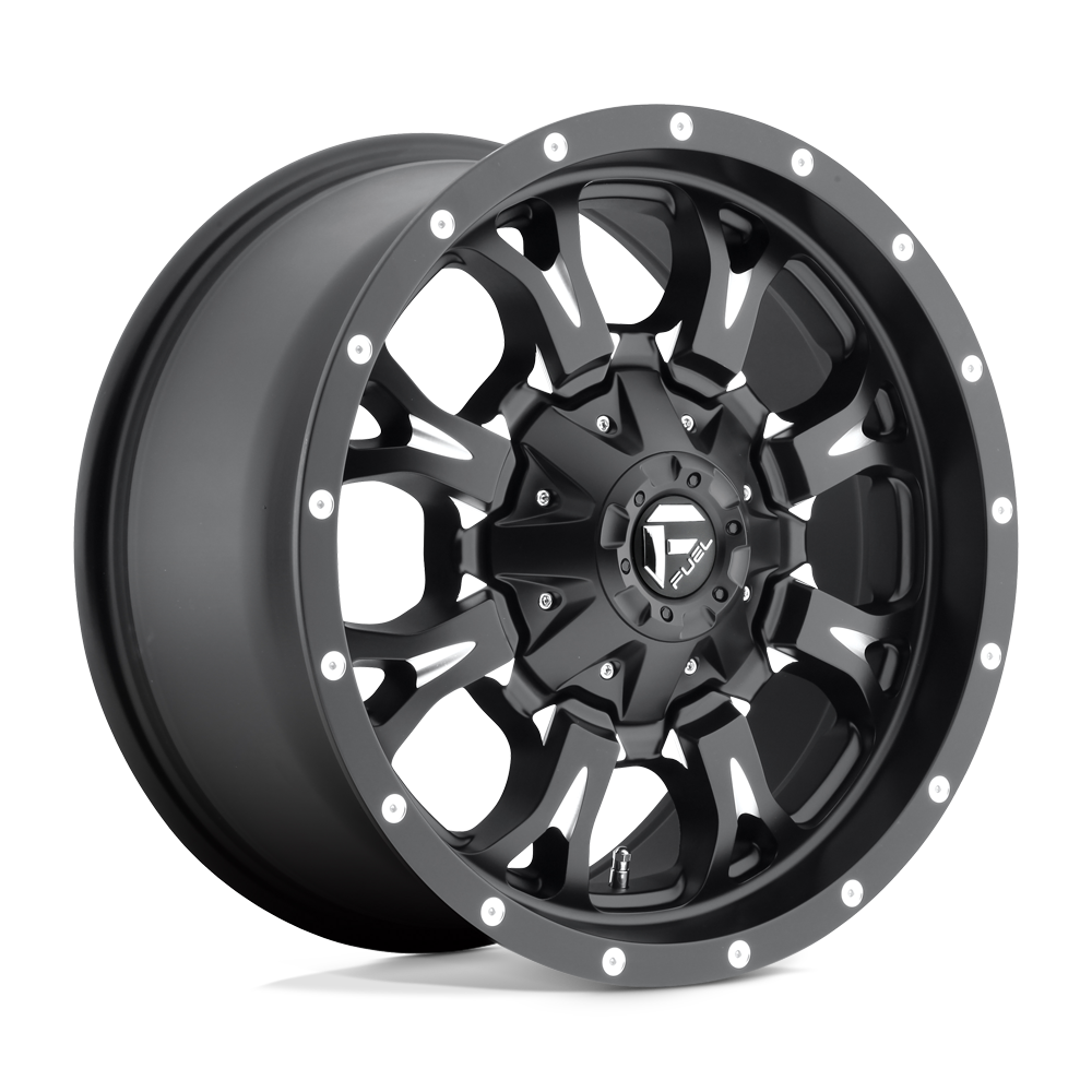 Fuel 1PC D517 KRANK 17X9 MATTE BLACK MILLED 6X135/5.5 - D51717909850 Fuel 1PC D517 KRANK 17X9 MATTE BLACK MILLED 6X135/5.5 - D51717909850