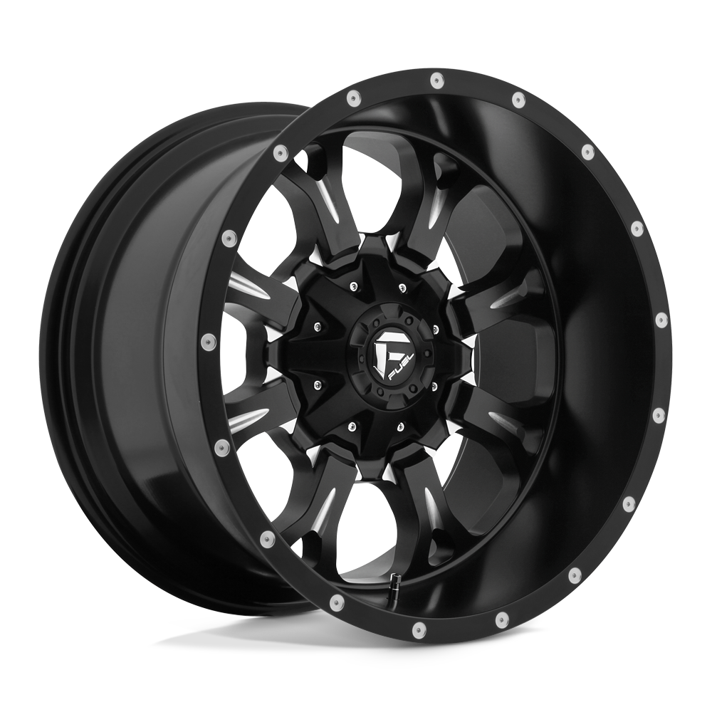 Fuel 1PC D517 KRANK 20X12 MATTE BLACK MILLED 6X135/5.5 - D51720209847
