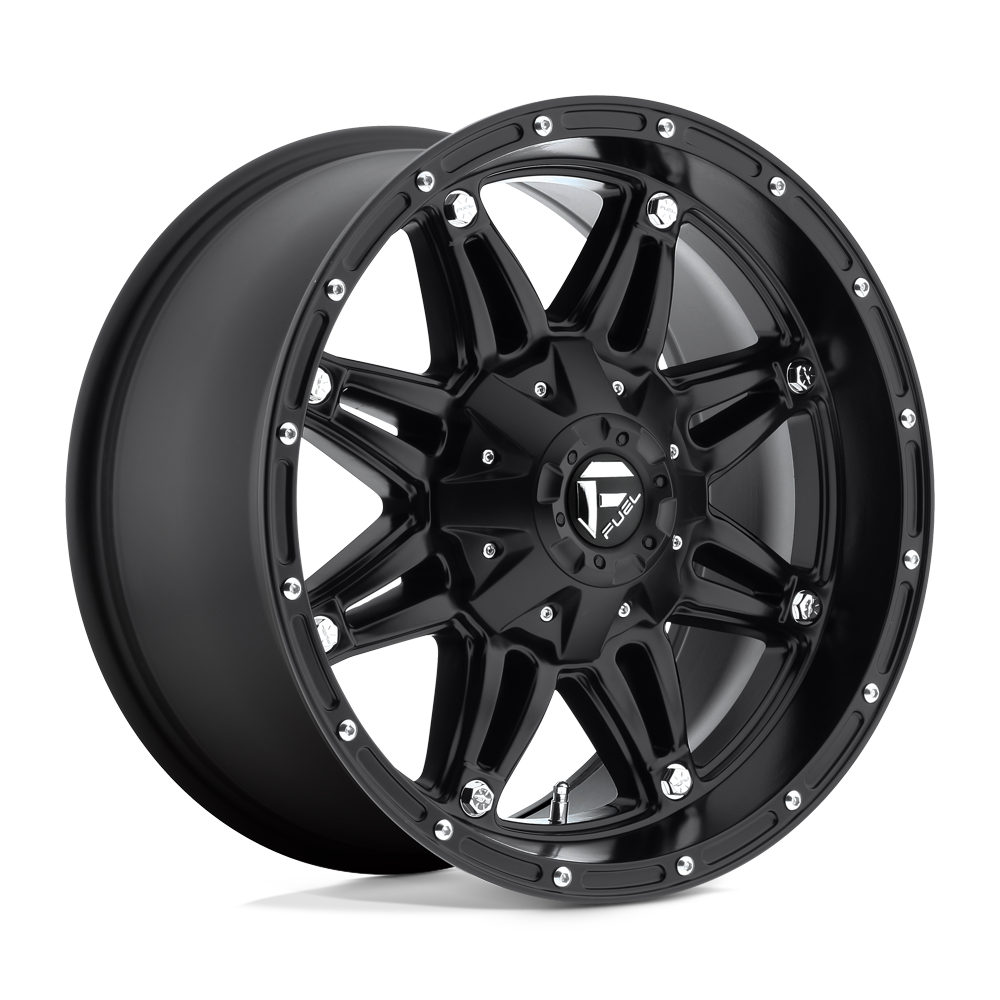 Fuel 1PC D531 HOSTAGE 20X12 MATTE BLACK 5X4.5/5.0 - D53120202647
