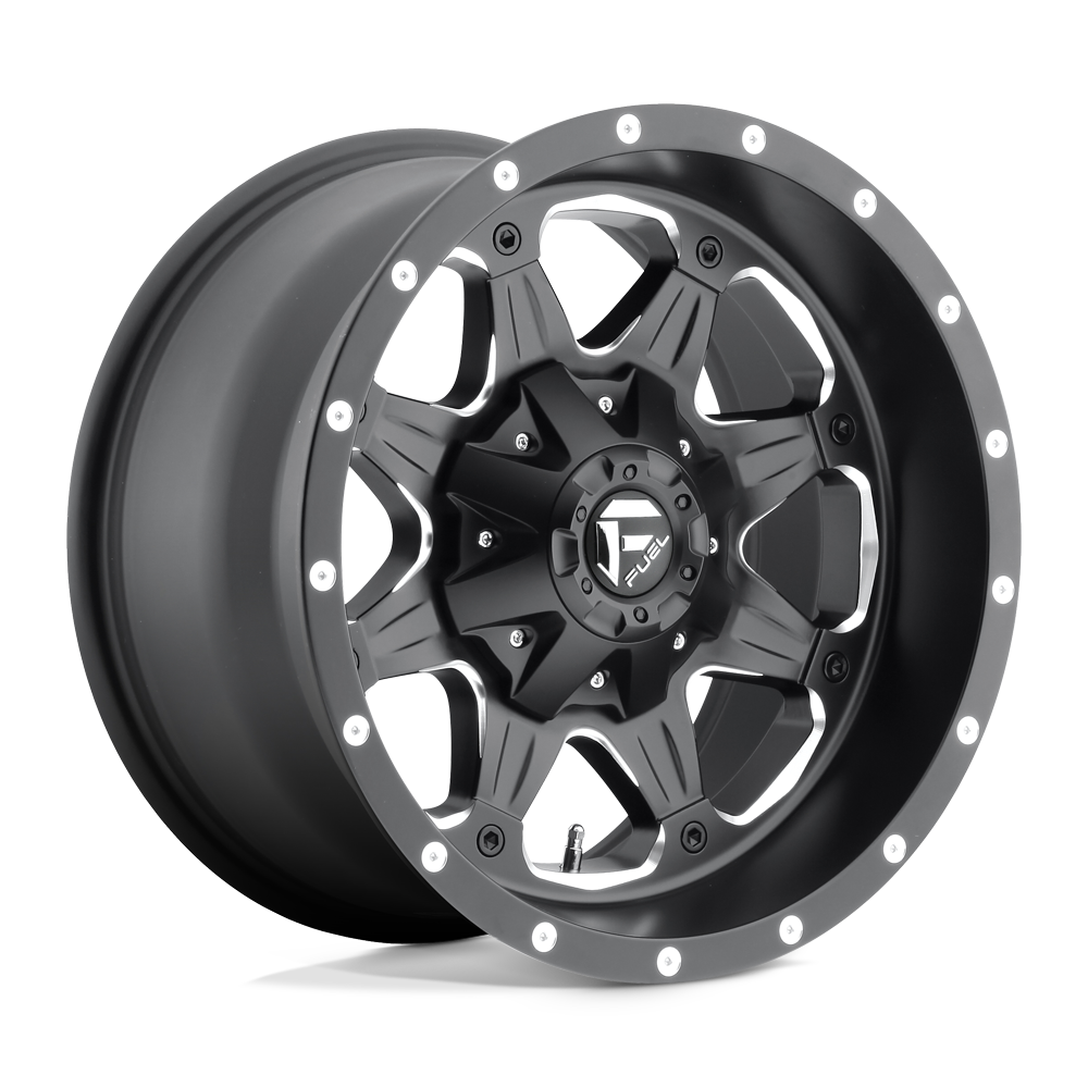 Fuel 1PC D534 BOOST 17X9 MATTE BLACK MILLED 6X135/5.5 - D53417909845