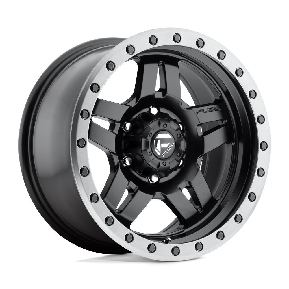 Fuel 1PC D557 ANZA 18X9 MATTE BLACK GUN METAL RING 8X180 - D55718901857