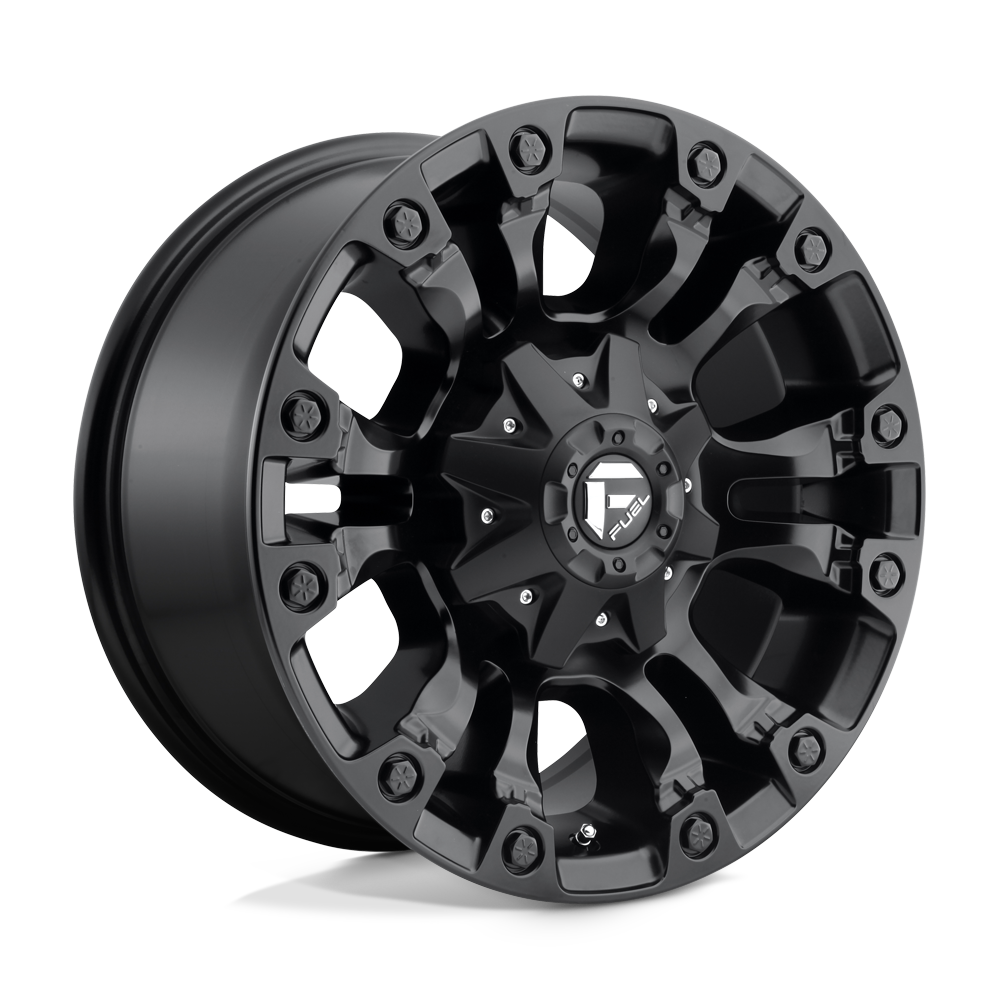 Fuel 1PC D560 VAPOR 18X9 MATTE BLACK 8X180 - D56018901857