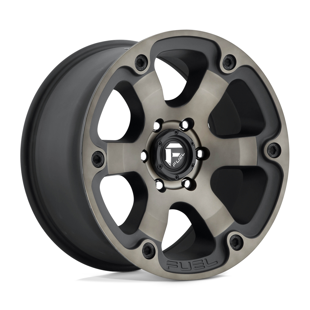 Fuel 1PC D564 BEAST 18X9 MATTE BLACK DOUBLE DARK TINT 5X5.0 - D56418907345