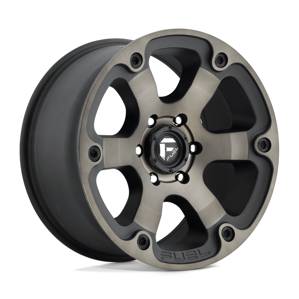 Fuel 1PC D564 BEAST 20X12 MATTE BLACK DOUBLE DARK TINT 8X170 - D56420201747