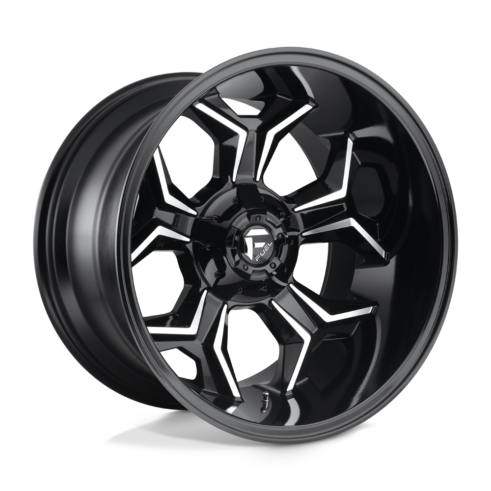 Fuel 1PC D606 AVENGER 20X12 GLOSS BLACK MILLED 6X135/5.5 - D60620209847