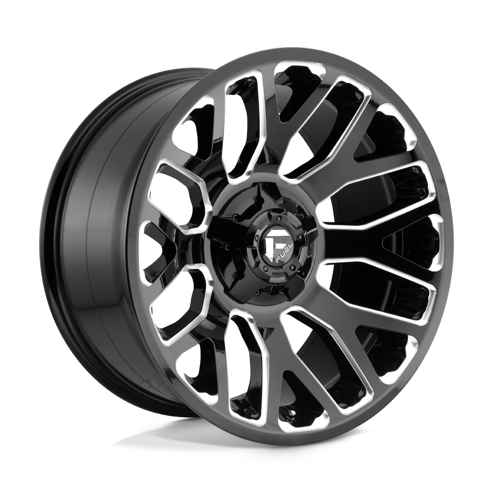Fuel 1PC D607 WARRIOR 20X10 GLOSS BLACK MILLED 8X170 - D60720001747 Fuel 1PC D607 WARRIOR 20X10 GLOSS BLACK MILLED 8X170 - D60720001747