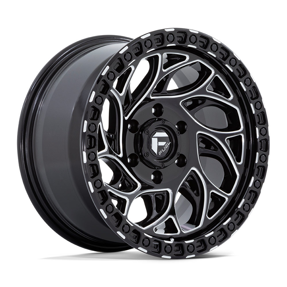 Fuel 1PC D840 RUNNER OR 20X9 GLOSS BLACK MILLED 6X135 - D84020908957