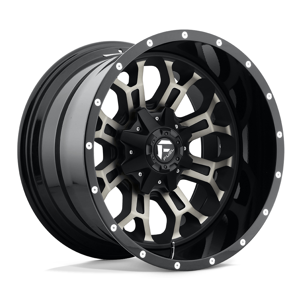 Fuel 2PC D268 CRUSH 22X12 MATTE BLACK DOUBLE DARK TINT 6X135/5.5 - D26822209847 Fuel 2PC D268 CRUSH 22X12 MATTE BLACK DOUBLE DARK TINT 6X135/5.5 - D26822209847