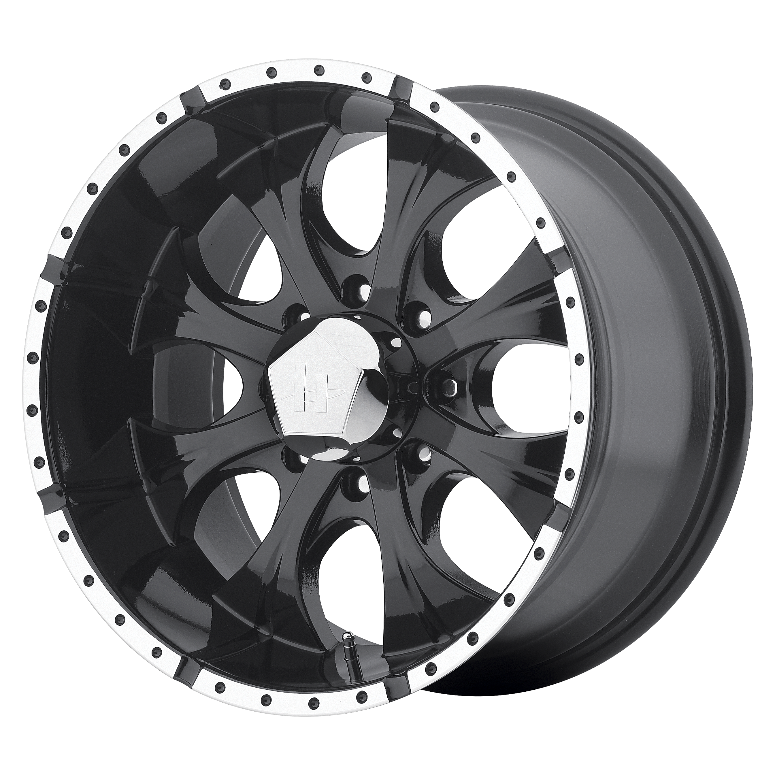 Helo HE791 MAXX 17X9 GLOSS BLACK MACHINED 8X6.5 - HE7917980312AA Helo HE791 MAXX 17X9 GLOSS BLACK MACHINED 8X6.5 - HE7917980312AA