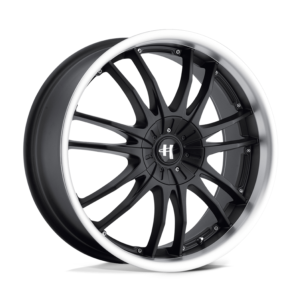 Helo HE845 18X8 GLOSS BLACK MACHINED 5X4.5 - HE84588012342 Helo HE845 18X8 GLOSS BLACK MACHINED 5X4.5 - HE84588012342