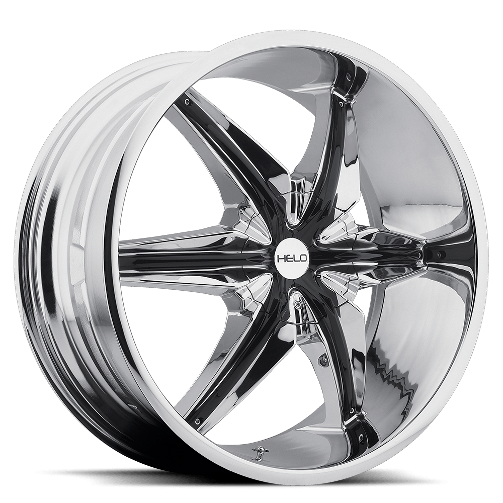 Helo HE866 20X8.5 CHROME PLATED WITH GLOSS BLACK ACCENTS 5X5.5 - HE86628555210 Helo HE866 20X8.5 CHROME PLATED WITH GLOSS BLACK ACCENTS 5X5.5 - HE86628555210
