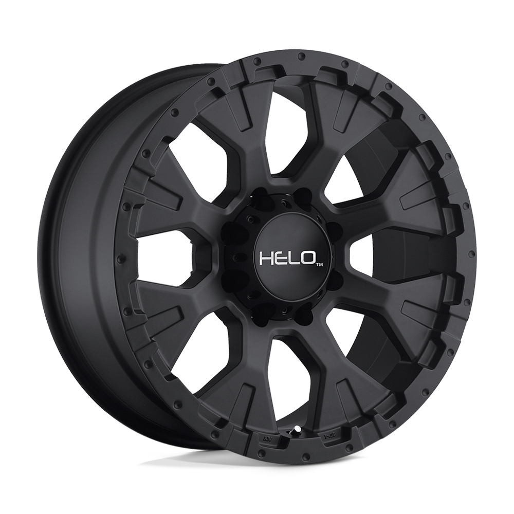 Helo HE878 16X9 SATIN BLACK 8X6.5 - HE87869080712N