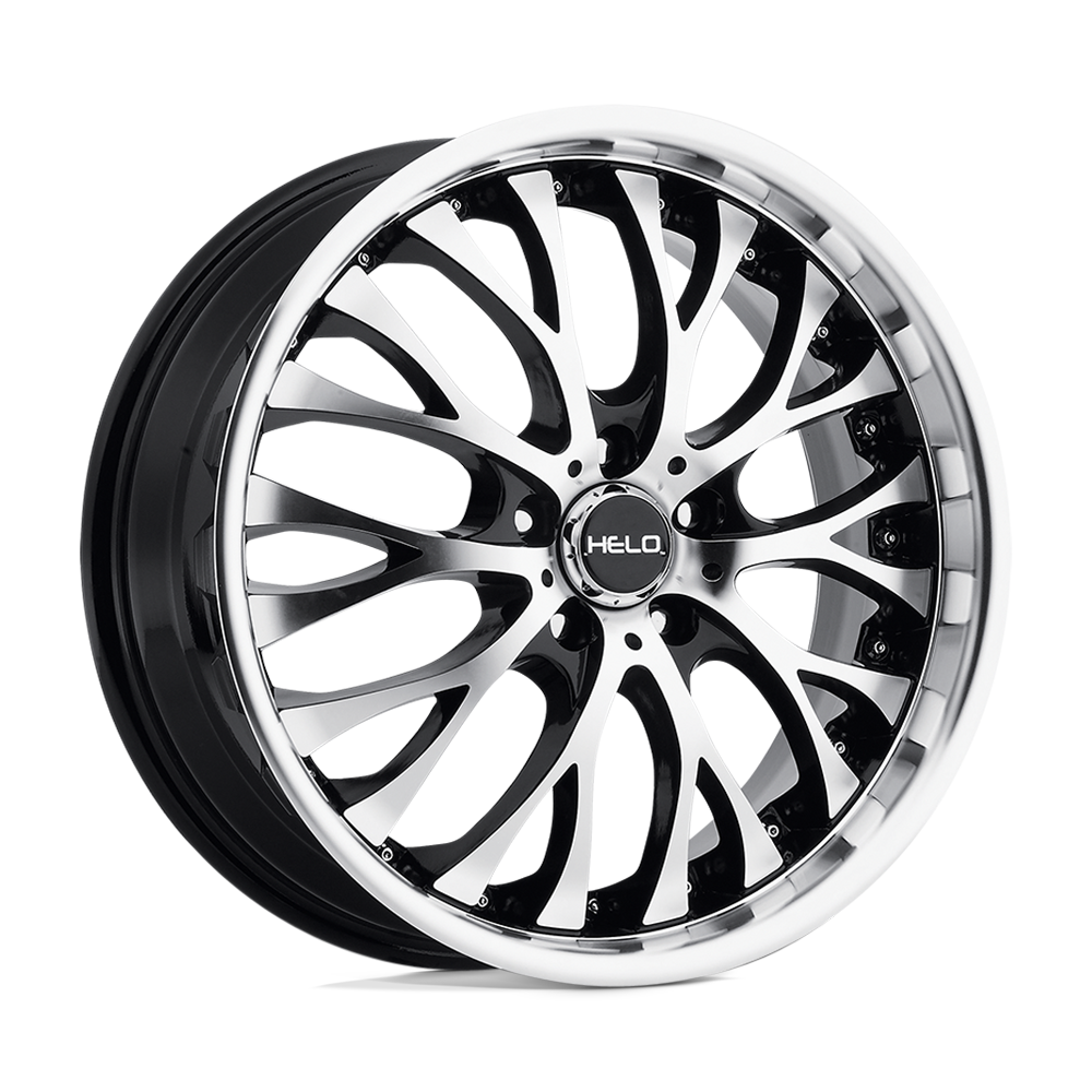 Helo HE890 20X8.5 GLOSS BLACK MACHINED FACE 5X115 - HE89028515335 Helo HE890 20X8.5 GLOSS BLACK MACHINED FACE 5X115 - HE89028515335