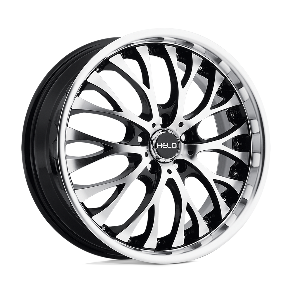 Helo HE890 20X8.5 GLOSS BLACK MACHINED FACE 5X112 - HE89028556335 Helo HE890 20X8.5 GLOSS BLACK MACHINED FACE 5X112 - HE89028556335