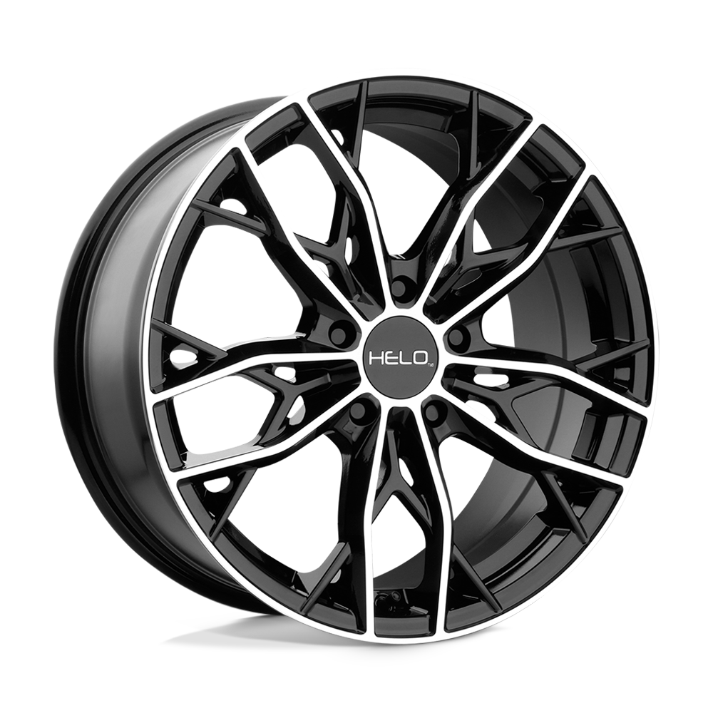 Helo HE907 18X8 GLOSS BLACK MACHINED 5X120 - HE90788052540 Helo HE907 18X8 GLOSS BLACK MACHINED 5X120 - HE90788052540